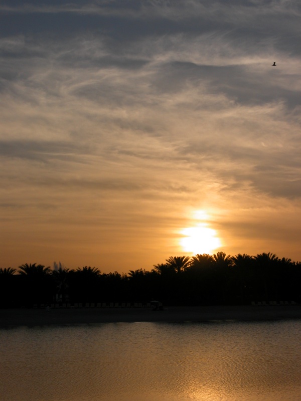 Sunset over Bahrain