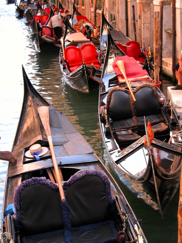 Gondolas, Venice